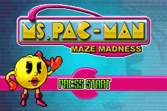Pac-Man World & Ms. Pac-Man - Maze Madness (Europe) (En,Fr,De,Es,It) Cover
